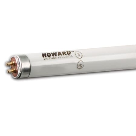 Howard Lighting Products Howard Lighting Products F54T5-850-HO 54 Watt 48 inch T5 Mini Bi-Pin Fluorescent Lamp Case of 25 F54T5/850/HO